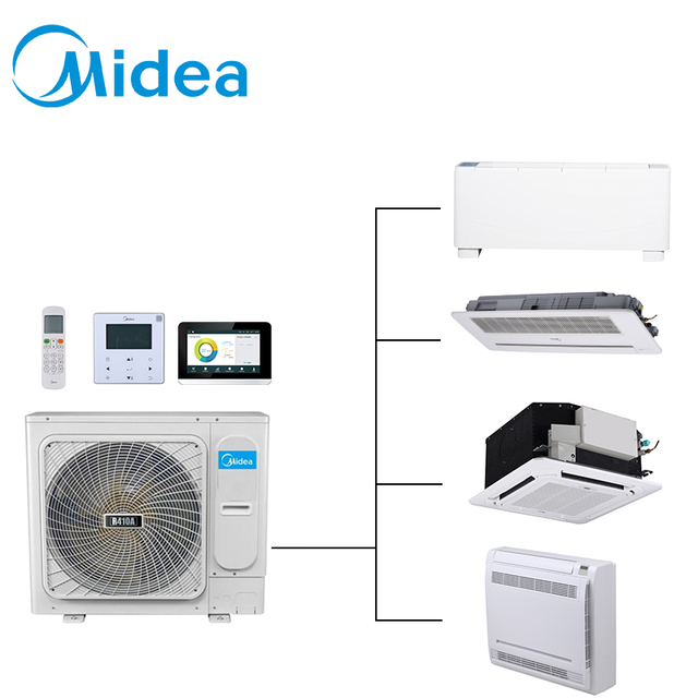 Midea Aire Acondicionado Klima 1ph 8kw Cooling Only Type air Conditioner Outdoor Unit Industrial Ac
