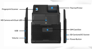 Tablet con Stampante Termica e Riconoscimento Facciale, Lettore E-Passport per Sistema di Identificazione Nazionale e Sicurezza Documenti - Product Image 4