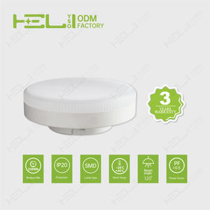 مصباح <span class=keywords><strong>LED</strong></span> طراز <span class=keywords><strong>GX53</strong></span> بقوة 12 واط، إضاءة دافئة بيضاء، يعمل بالطاقة عبر USB، تحكم عبر الواي فاي، غير قابل للتعتيم، بدون وميض، بزاوية إضاءة 110 درجة، كشاف غائر - Product Image 2