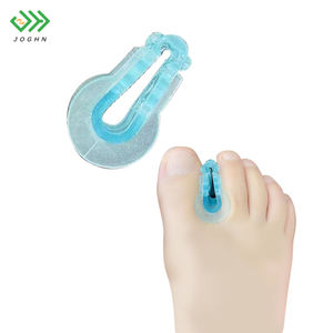 JOGHN Correcteur d'oignon Diviseur d'orteils Correcteur de <span class=keywords><strong>valgus</strong></span> pour le pouce Orthèse osseuse Bigfoot Clamp Toe Pad Overlap Separator Toe Separator - Product Image 2
