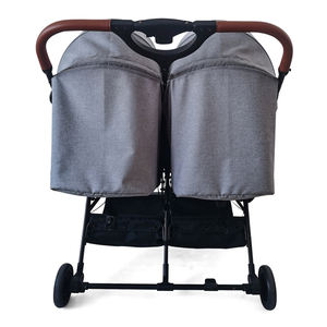 Poussette Double pour enfant, en forme de poussette simple et pliable, compacte, Double face, pour bébés - Product Image 4
