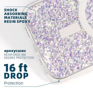 Fundas Protectoras Magnéticas con Purpurina de Lujo para Teléfonos, Diseño E-Girl, para Todos los Teléfonos, para iPhone 15 14 Pro Max - Product Image 5