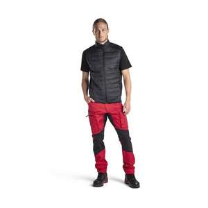BLAKLADER - 386320309956M Chaleco Cálido Negro/Rojo-EAN 7330509818282 CHAQUETAS DE TRABAJO CHAQUETAS DE VERANO SOFTSHELL - Product Image 3