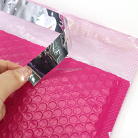 Sacs à bulles express personnalisés en LDPE recyclable, absorbant les chocs, pour l'emballage de bijoux et de vêtements