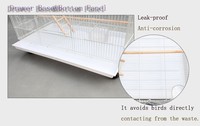 Achat en gros de grande cage à oiseaux en fil métallique noir, cages de reproduction pour canaris, grandes cages en métal pour perroquets, grandes cages pour oiseaux