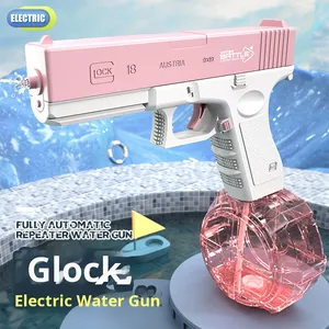Pistola de <span class=keywords><strong>Agua</strong></span> <span class=keywords><strong>El</strong></span>éctrica de Plástico, Totalmente Automática, Disparo Continuo, M416, Gran Capacidad, Ratón de Hielo, Explosión de Hielo, Juguete Electrónico - Product Image 4