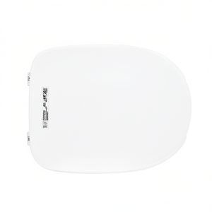 Asiento de inodoro Azzurra blanco con bisagras extensibles para personas con discapacidad - Product Image 3