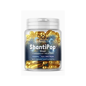 Cápsulas Novaloa France Hemp Sleep MCT 30 unidades - Base de Aceite MCT con Flor de la Pasión y Raíz de Valeriana, Cultivo Artificial - Product Image 1