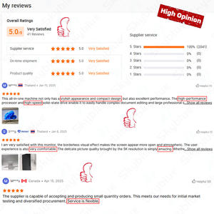 Sıcak Fırsat Fabrika Fiyatı Monoblok I3 I5 I7 Oem 23.8 inç Hepsi Bir Arada Masaüstü Bilgisayar All-in-one Pc - Product Image 6