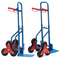 Chariot à main pliable 6 roues en fer robuste pour escaliers – Meilleure vente – Construction robuste – Mobilité sans effort