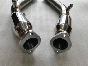 Ống xả cộng hưởng/ống dẫn phù hợp với Nissan 370Z Z33 Infiniti G37 Coupe Sedan VQ37HR 07-08 - Product Image 3