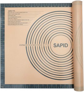 Tapis <span class=keywords><strong>de</strong></span> pâtisserie en silicone <span class=keywords><strong>de</strong></span> qualité alimentaire 12''x16'' 0,4 mm, antidérapant, écologique, résistant au four, plaque <span class=keywords><strong>de</strong></span> cuisson pour la cuisine, couleurs personnalisables, sur mesure - Product Image 4