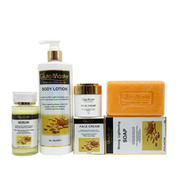 Kit de soin de la peau au glutathion naturel OEM, éclaircissant, blanchissant, illuminateur, anti-âge, meilleur ensemble de produits de soin de la peau biologiques
