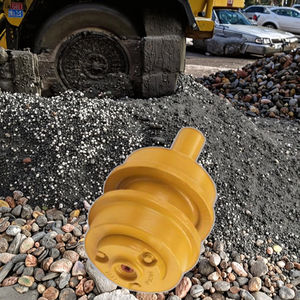 מפעל מכירה ישירה מחפר חדש מנשא לוגו רולר חלק לא. 395-14-14-0218 בנייה חלקי למכונה - Product Image 4