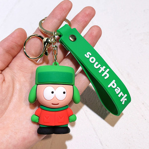 Porte-clés pendentif South Park, figurine de dessin animé populaire, accessoire pour sac et voiture, cadeau, vente en gros - Product Image 6