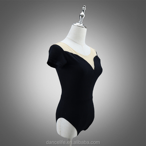 Leotardo de baile de Ballet de LICRA de algodón para entrenamiento personalizado para práctica y desgaste de <span class=keywords><strong>examen</strong></span> para mujeres - Product Image 3