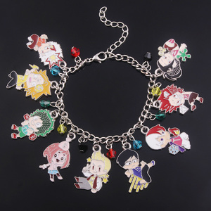 กำไลโลหะเคลือบลายการ์ตูนตัวละครอนิเมะ บาคุโกะ คัตสึกิ และ อิซึกะ มิโดริยะ - Product Image 1