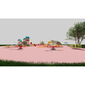 Équipement personnalisé de terrain de jeu pour enfants pour parcs d'attractions Planification <span class=keywords><strong>multi</strong></span>-<span class=keywords><strong>jeux</strong></span> pour parcs extérieurs pour enfants OEM - Product Image 4