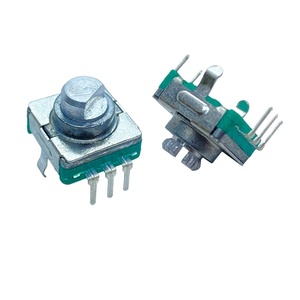 Hongyan <span class=keywords><strong>ec11</strong></span> siêu mỏng thu nhỏ gia tăng 360 độ xoay liên lạc quay mã hóa 10mm Tổng chiều dài loại núm xung - Product Image 2