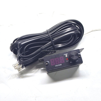 Composants de bouton de bassin d'amplificateur de voiture de Style brésilien avec affichage de tension de lumière d'agrafe pour l'amplificateur de voiture 3000W 5000W 8000W 18000W