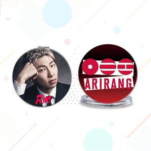 Specchio Pieghevole Personalizzato per Fan di BTS, in Alluminio e ABS, con Immagini di JK, V, JIN, SUGA, Specchio Kpop - Product Image 4