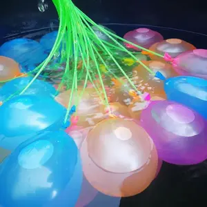 Воздушные шары быстрого наполнения, самозапечатывающиеся воздушные шары для детей, Летние Водные шары, игрушки, гигантские уличные игры для подростков, разноцветные, 111 шт.
