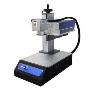 3D-Laserdrucker Laserdrucker All-in-One niedriger Preis 5 W tragbare UV-Laser-Markierungsmaschine für Metall