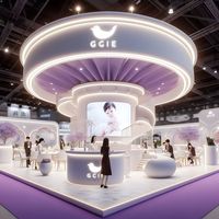 Stand d'exposition modulaire tendance MEGA pour événements de mode, idéal pour les pop-up stores de style influenceur