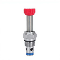 Vanne hydraulique à solénoïde de blocage bidirectionnel IHSV10-29, normalement ouverte, 2W2P, conception à clapet pilote, prix usine