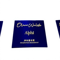 Plaque signalétique en aluminium poli pour bouteilles de lait de bain, de parfum et de vin rouge haut de gamme, personnalisée pour le Nouvel An chinois