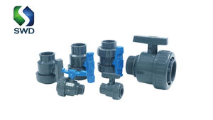 SWD Personalizable Valvula De Bola En PVC Certificada CE Y REACH Para Agricultura Y Céspedes SPA ANSI Estándar - Product Image 2