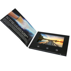 Domestic manufacturers direct supply well-received 4 inch lcd video brochure