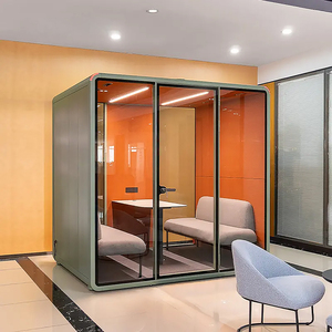 Ufficio sala riunioni piccolo lavoro privato cialde silenziose Open Space ufficio modulare rimovibile cabina telefonica con un buon sistema di ventilazione - Product Image 5