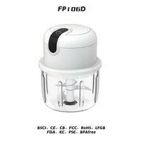 Mini hachoir électrique de haute qualité Portable 350ml de qualité alimentaire pour viande végétale et ail avec chargement USB