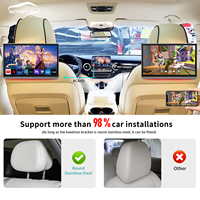 NaviHua 11.6 "écran de moniteur d'appui-tête de voiture pour BMW série multimédia Android siège arrière divertissement musique vidéo miroir lien nouveau