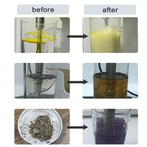 Homogeneizador de Acero Inoxidable BAXIT, Procesador Ultrasónico para la Preparación de Materiales de Laboratorio en Pinturas, Plásticos, Productos Químicos y Polvos - Product Image 6