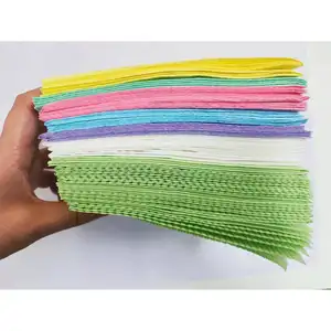 125 Uds almohadilla desechable para uñas, babero de polietileno Dental, toalla de papel para pacientes, 3 capas/dientes, babero dental