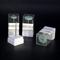 Têtes de meulage en diamant et zircone pour laboratoire dentaire, fraises de meulage pour prothèses dentaires