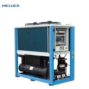 Máquina de refrigeração industrial, equipamento de refrigeração a ar, capacidade de resfriamento 10 toneladas