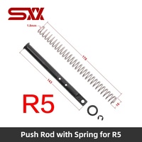 Composants universels pour lames de porte d'ascenseur, ressorts de lames de porte, pièces en plastique et tiges de traction R2 R5 R6 D7 pour système de porte de voiture