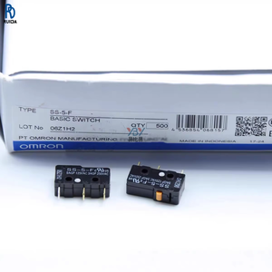 Nouveau micro-interrupteur de fin de course SS-5-F 3 broches à bouton-poussoir pour le marché japonais - Product Image 1