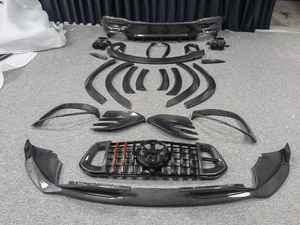 Kit de Carrocería de Fibra de Carbono Estilo B para Mercedes-Benz GLE SUV Coupé, Mejora Brabus S, Labio Delantero, Difusor Trasero, Faldones Laterales, <span class=keywords><strong>Cejas</strong></span> de Rueda - Product Image 6