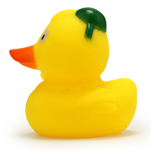 Pato de Borracha Amarelo Pequeno Jixin YDE008 de 5 Centímetros Mais Vendido, Brinquedo de Banho para Bebês com Bico Longo e Som ao Apertar - Product Image 5