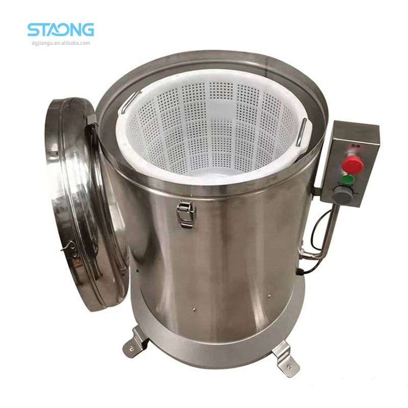 Vegetable Weighting Machine Centrifugal Vegetable Dehydration Dewatering Machine Fried Food ...