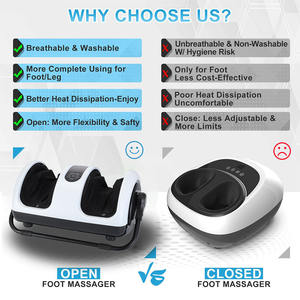 Gran oferta, estimulador muscular eléctrico para pies, máquina Shiatsu, masajeador de pies para aliviar el dolor de circulación sanguínea con vídeo de calor - Product Image 2