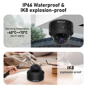 JideTech 5X 5MP 20FPS IP Dome Sem Fio PTZ POE Câmera de Segurança Indoor Ao Ar Livre Uso Visão Noturna CMOS IP66 Cartão SD Suporte RTMP - Product Image 4