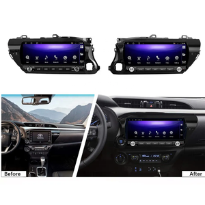 Lecteur multimédia de voiture Android 12 12.3 ''pour Toyota Hilux 2015-2023 LHD RHD mise à niveau vers 2024 autoradio Audio stéréo Carplay - Product Image 2