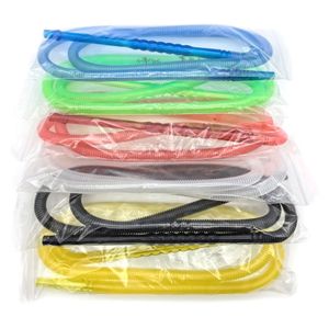 Disposable Hookah Shisha Nargile <b>Hoses</b>, Multi-Color- Individually Wrapped-Extra <b>Long</b> - Product Image 1