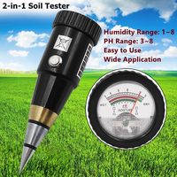 Testeur de pH du sol portable Flexman avec capteur d'humidité pour vignobles, vergers, champs, jardins et entretien des pelouses - Chine