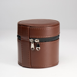 Boîte à Montres en Cuir à Double Porte avec Logo Personnalisé en Usine, Étui de <span class=keywords><strong>Voyage</strong></span> Premium pour Hommes - Product Image 6